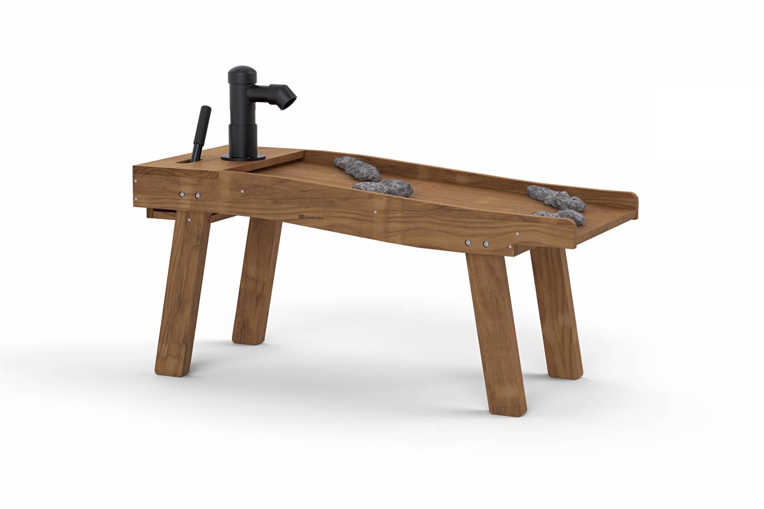 Outdorable Riverbed Water Play Table with Pump