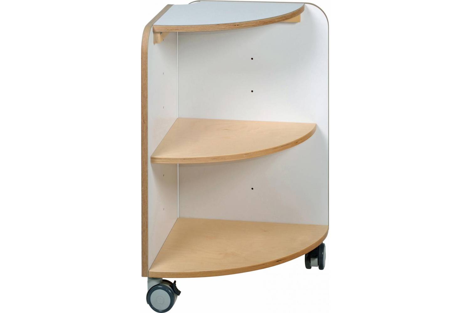 corner shelf unit WHITE