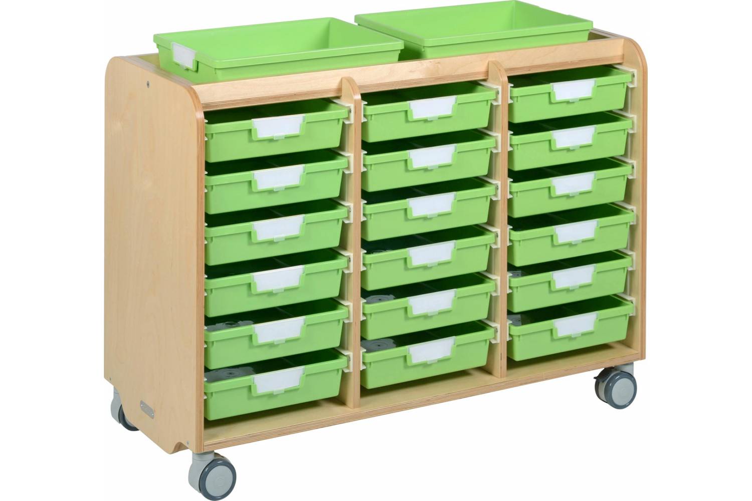 tote tray storage station