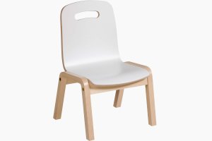  Starship Chair - Scandinavian Birch Ply with White HPL 260H