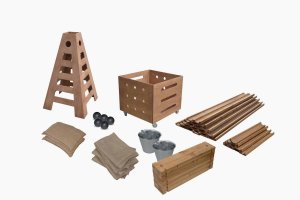 Wooden play set