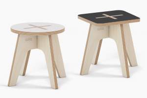 wooden stool